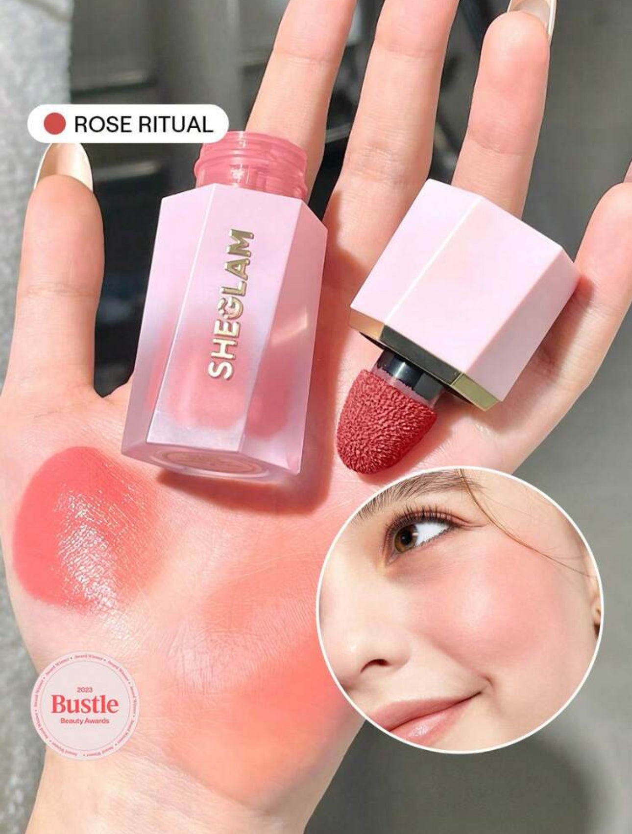 SHEGLAM Color Bloom Liquid Blush-On Point  Liquid Blush