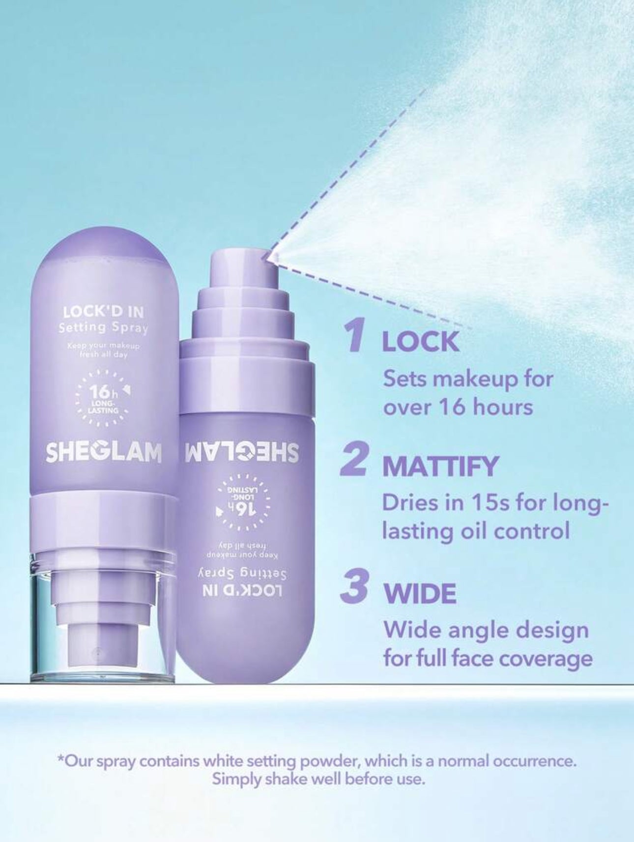 SHEGLAM Lock'd In Setting Spray