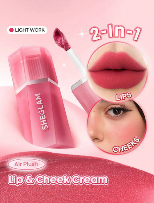 SHEGLAM Air Plush Lip & Cheek Cream