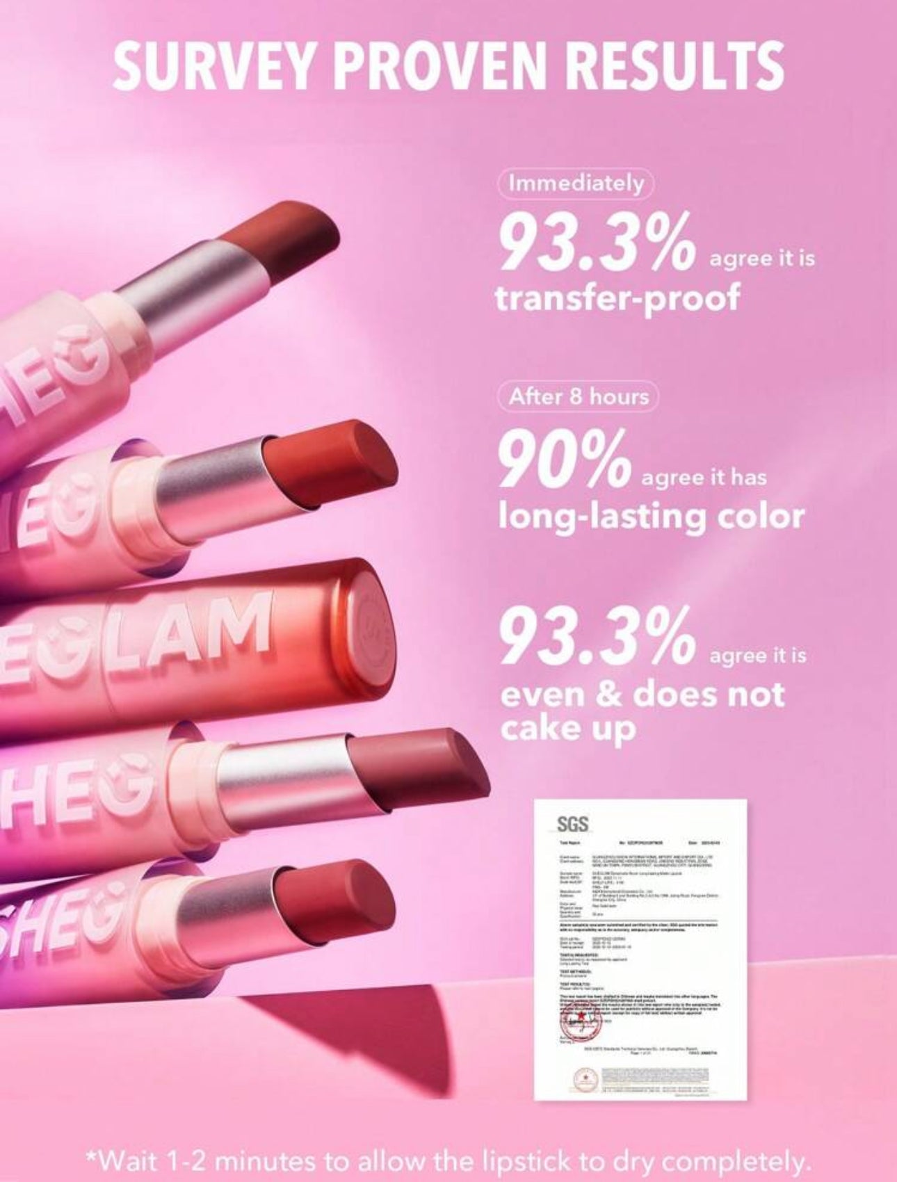 SHEGLAM Dynamatte Boom Long Lasting Matte Lipstick