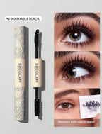 SHEGLAM All-In-One Volume & Length Mascara-Washable Black 2 In 1 Double