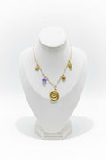 Seashell stainless steel necklace