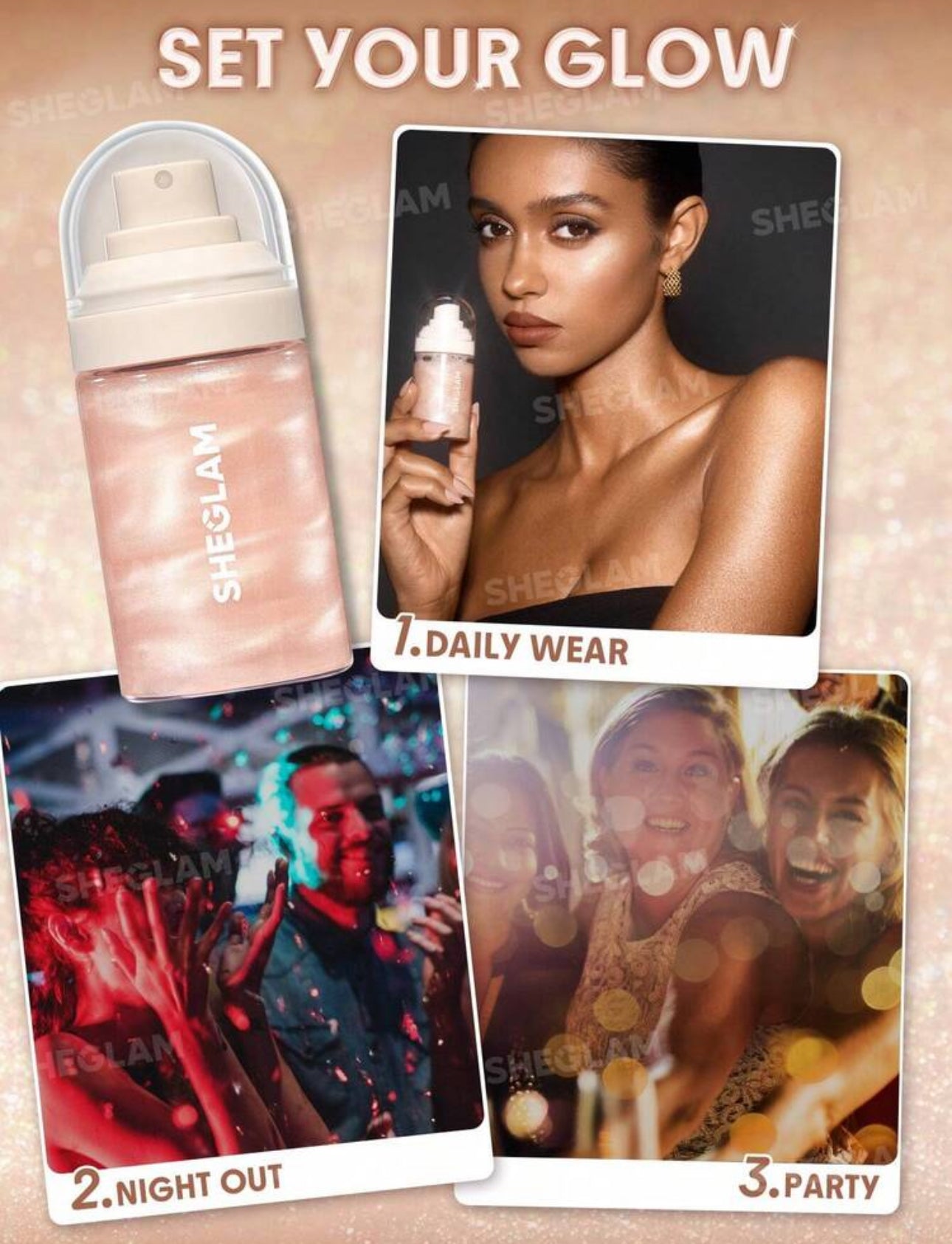 SHEGLAM Light Me Up Luminous Setting Spray