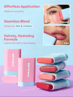 SHEGLAM Glass Glow Blush Stick-Brisk Babe
