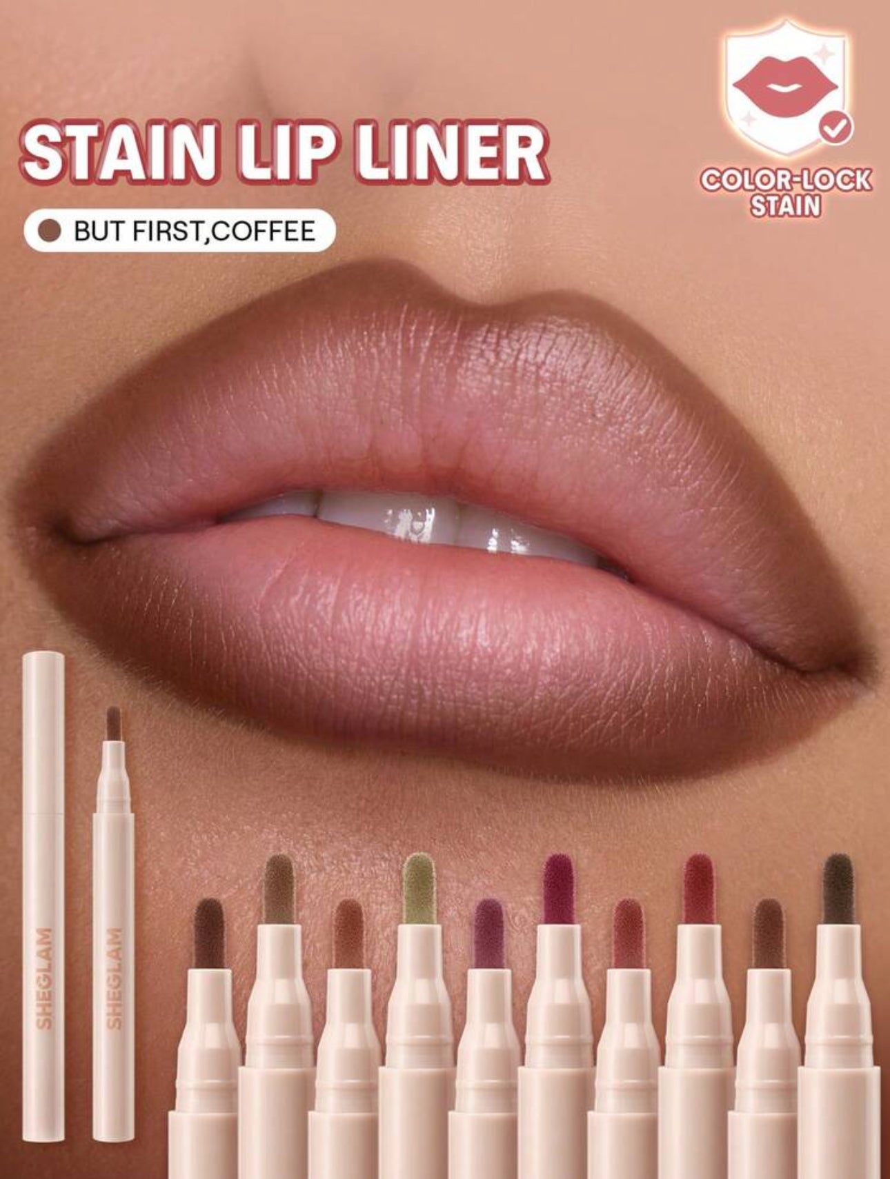 SHEGLAM True Stain Liquid Lip Liner