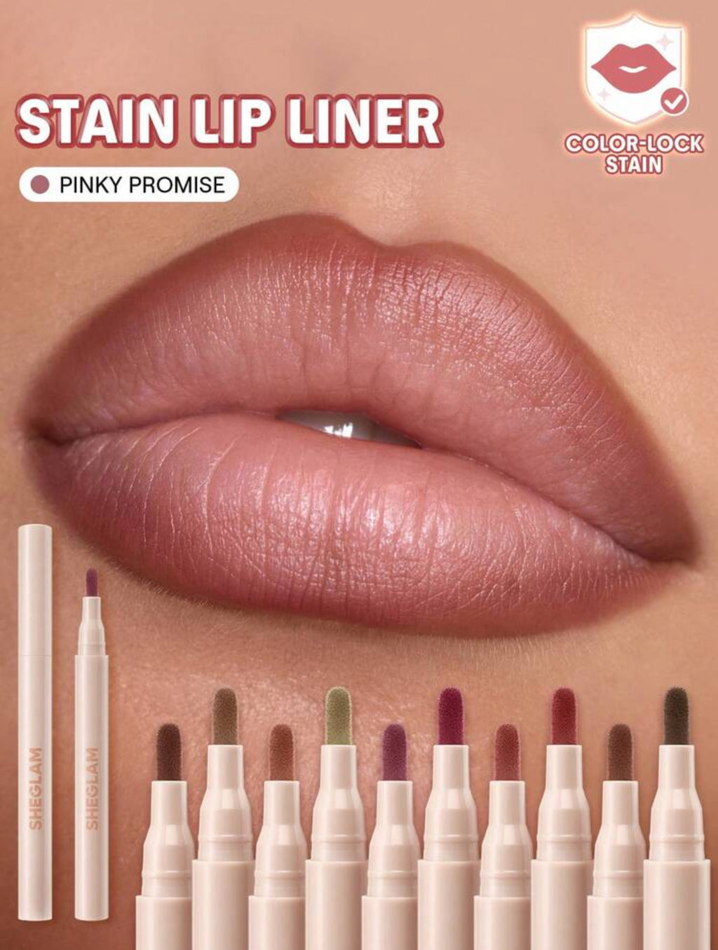 SHEGLAM True Stain Liquid Lip Liner