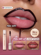 SHEGLAM Fall In Line Peel Off Lip Liner Stain-Mauvelous